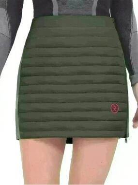 Little Donkey Andy Women's Lightweight Puffer Sport Quilted Running Skirt XL